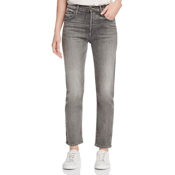 Mother The Tomcat Ankle Straight Jeans Beam Me Up Gray 29 - Picture 1 of 11